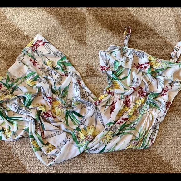 Bohemian Fall Floral Maxi Dress - Picture 3 of 5